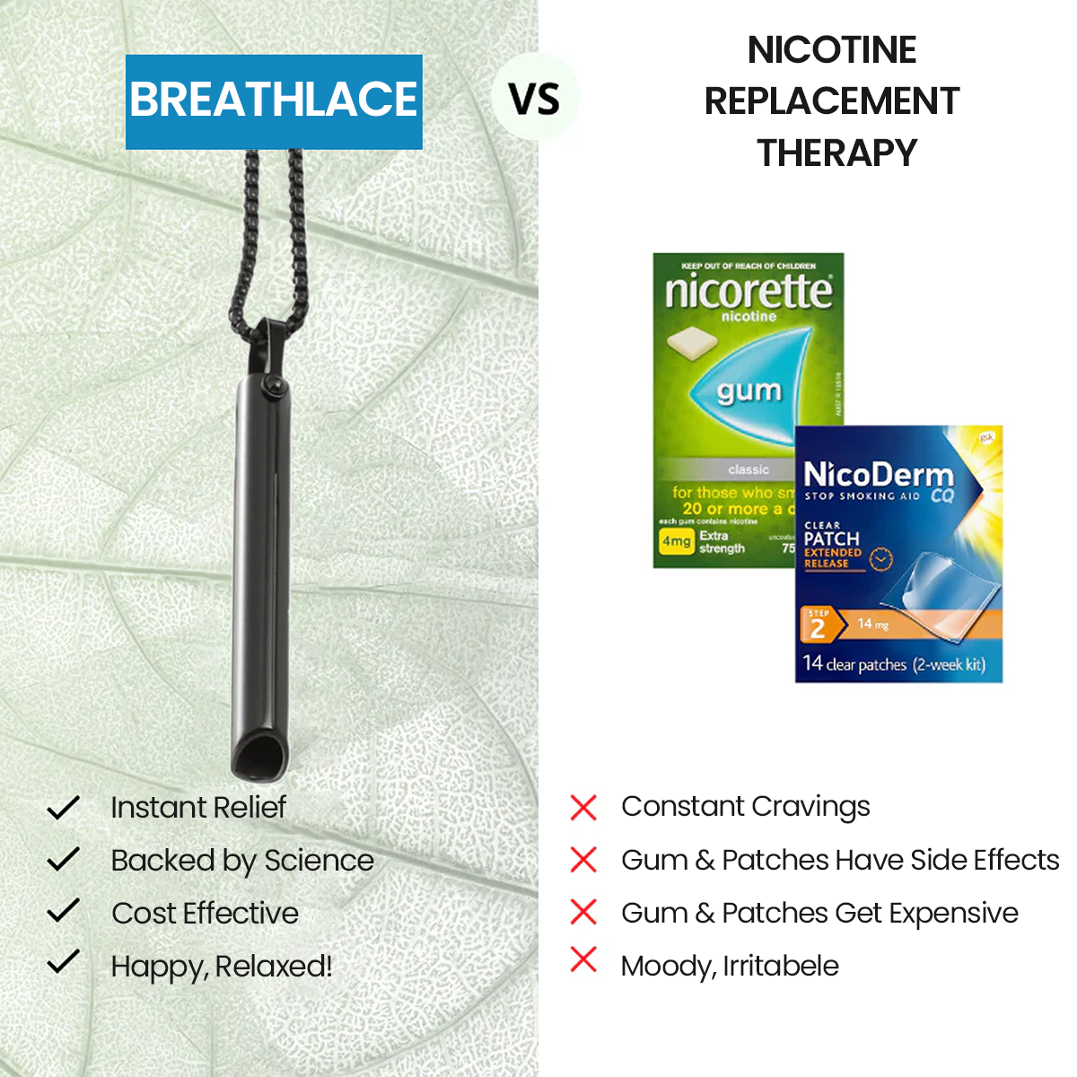 quit smoking necklace